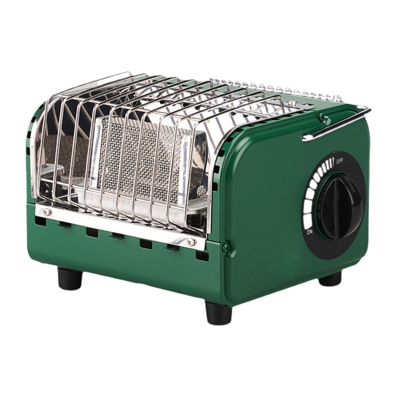 Mini Cassette Heating Heater Camping Warming Heater for Offices Travel Cabins Green-image-14