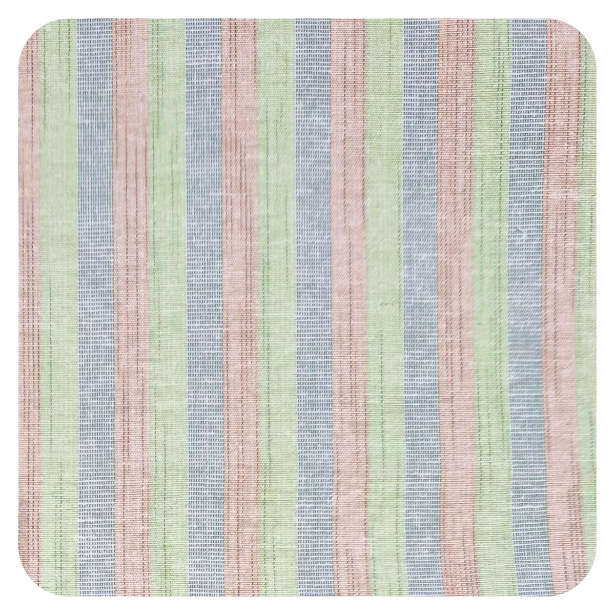 Arogmira Handloom Striped Cotton Fabric for Kurta, Shirt & Kurti | 44 Inch Width | Soft, Breathable Unstitched Cotton Material for Men & Women | Self Pattern Dress Fabric (Pista Green, 2.5 mtrs)-image-14
