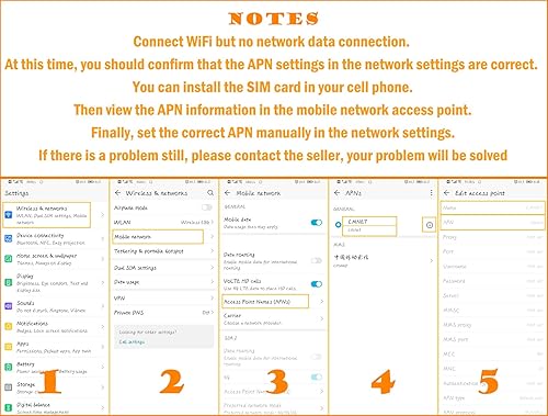 Miniatura 5 de KuWFi Enrutador 4G LTE con ranura para tarjeta SIM, enrutadores de Internet WiFi inalámbricos desbloqueados de 300 Mbps con 4 antenas no