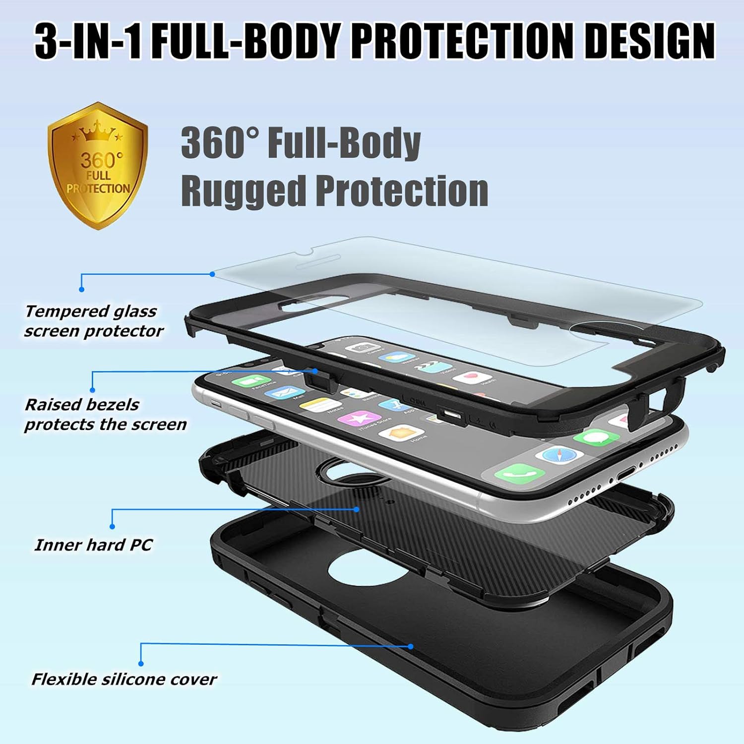 Screen Protector Catalyst Iphone Plus Case Compatible IPhone Plus