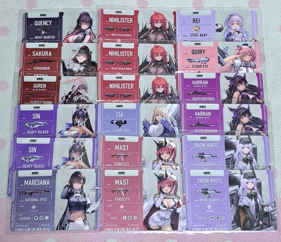 nikke メタリックパスコレクション 4box カードダスドットコム 公式サイト | 商品情報 - 勝利の女神