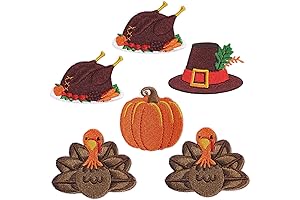 Thanksgiving Turkey Iron on Patch