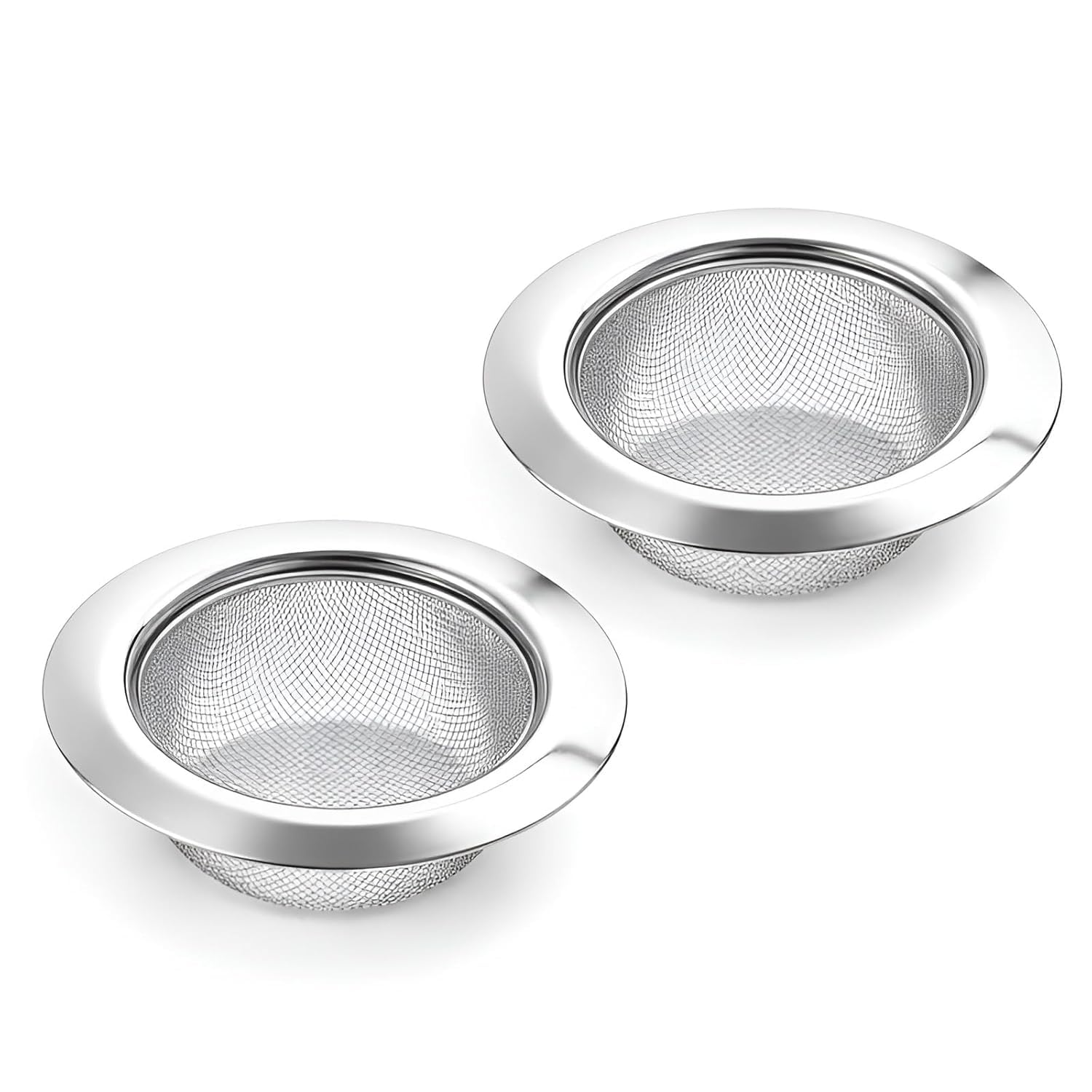 Premium Stainless Steel Sink Strainer | Wide Rim Kitchen Drain Filter Jali | Durable Waste Coupling Cover for Smooth Water Drainage-image-28