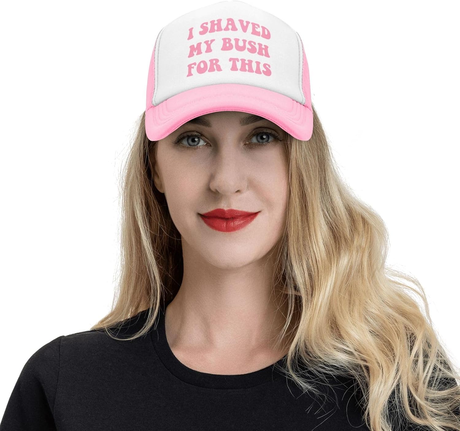 Funny Trucker Hats for Women, Sassy Sarcastic Girls Trip Hat, Inappropriate Adult Humor Mesh Snapback Party Caps