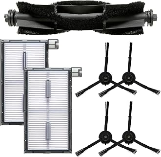Replacement Parts for Eufy X8 Pro Serie, for Eufy X8 Pro SES Vacuum Cleaner, Robot Vacuum Cleaner Spare Parts, Accessory Kits