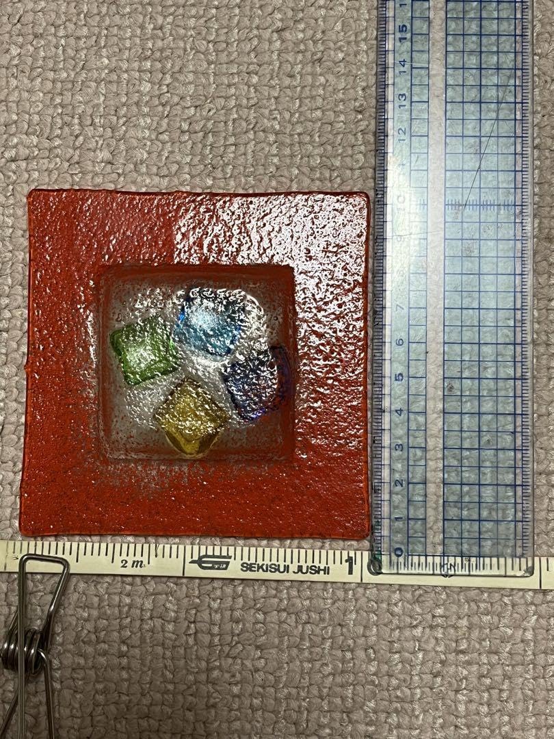 Amazon.co.jp: 品ベネチアングラス トレー 小物入れ 灰皿 ヴェネツィア