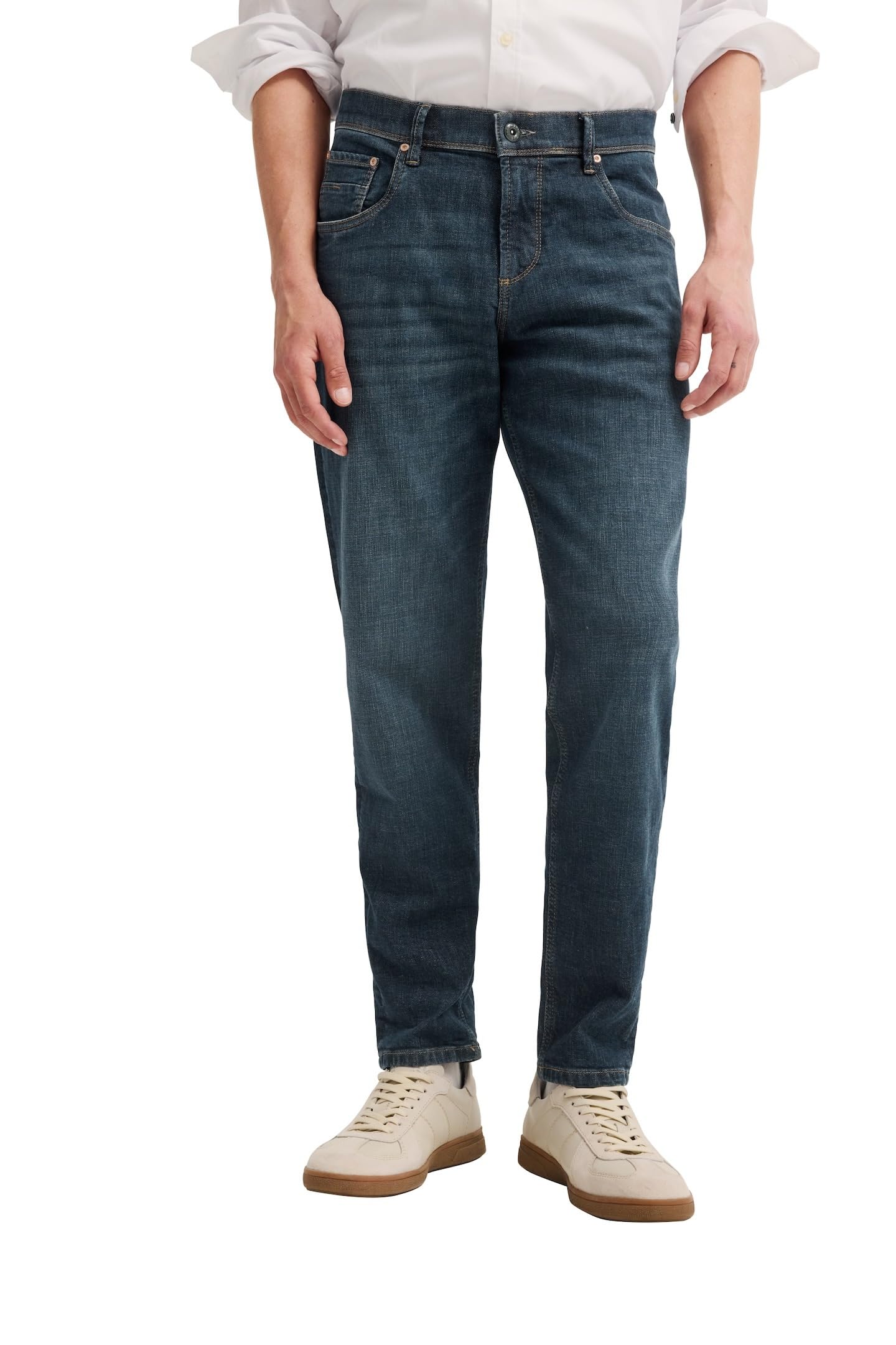 bugatti Herren Jeans 3339D-86605D aus Stretch Handcrafted Denim elastischer Baumwolle-Mix
