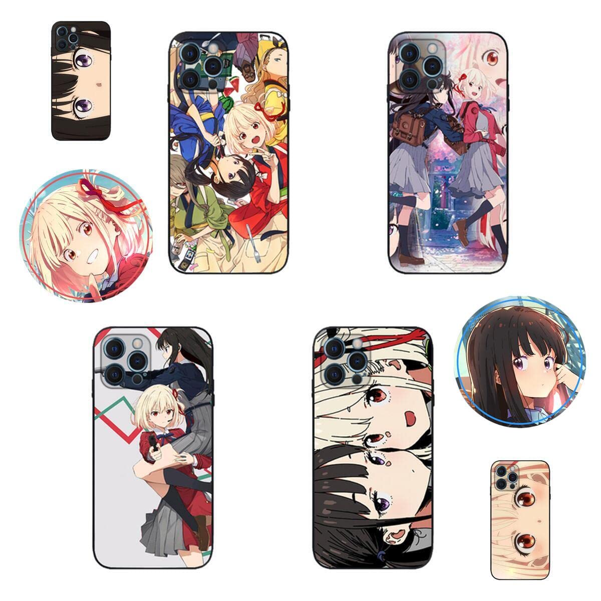 Amazon.co.jp: リコリスリコイル 『2022年 参上！』 IPhoneケース