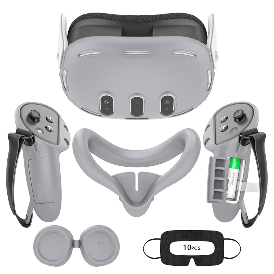 Amazon.com: Tyasoleil VR Silicone Case for Meta Quest 3