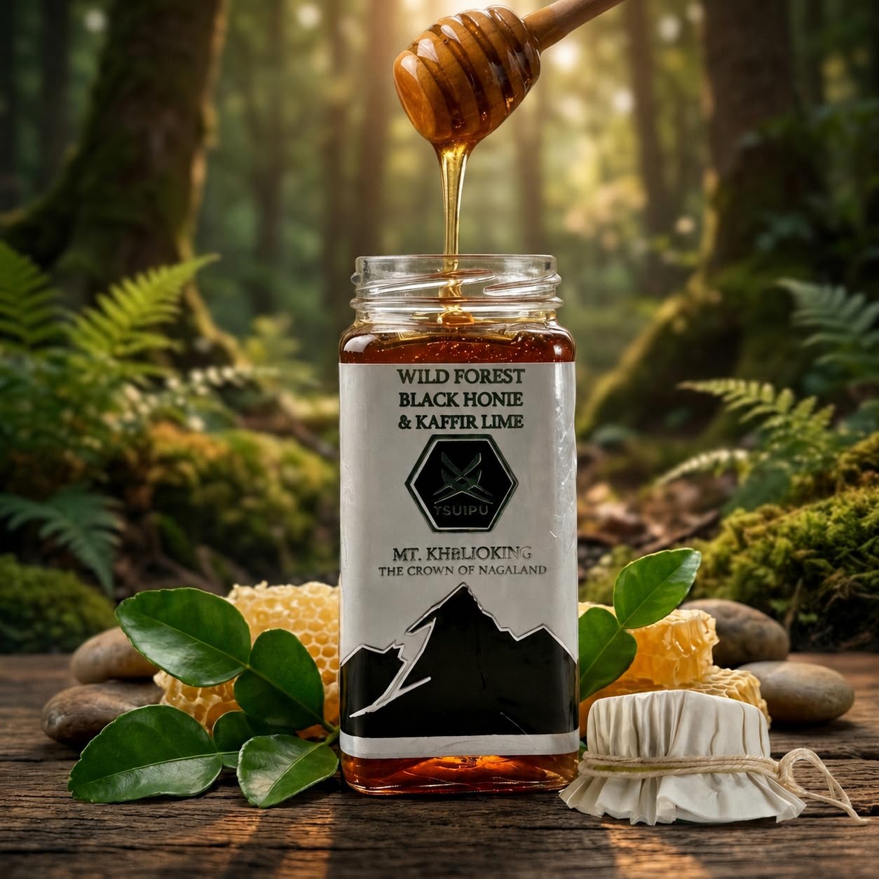 Made In Nagaland | TSUIPU | Wild Forest honey (Black Honie with