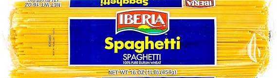 Iberia Enriched Spaghetti, 16 oz
