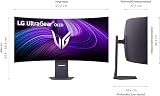 LG UltraGear OLED 45GX950A Monitor Gaming 45" 5K2K (5120x2160), 21:9 Curvo, 165Hz, Dual Mode, 0,03ms (GtG), Speaker Stereo 10W, G-Sync, FreeSync Premium Pro, HDMI 2.1, DisplayPort 2.1, USB-C, Nero - 12