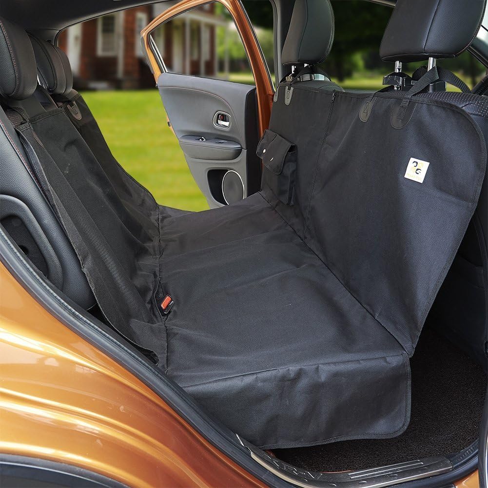 Dog Car Seat Covers with Zipped Side Flaps,Cargo Liner, Waterproof Dog Seat Cover SUV Cargo Cover for Dog Pet Seat Cover