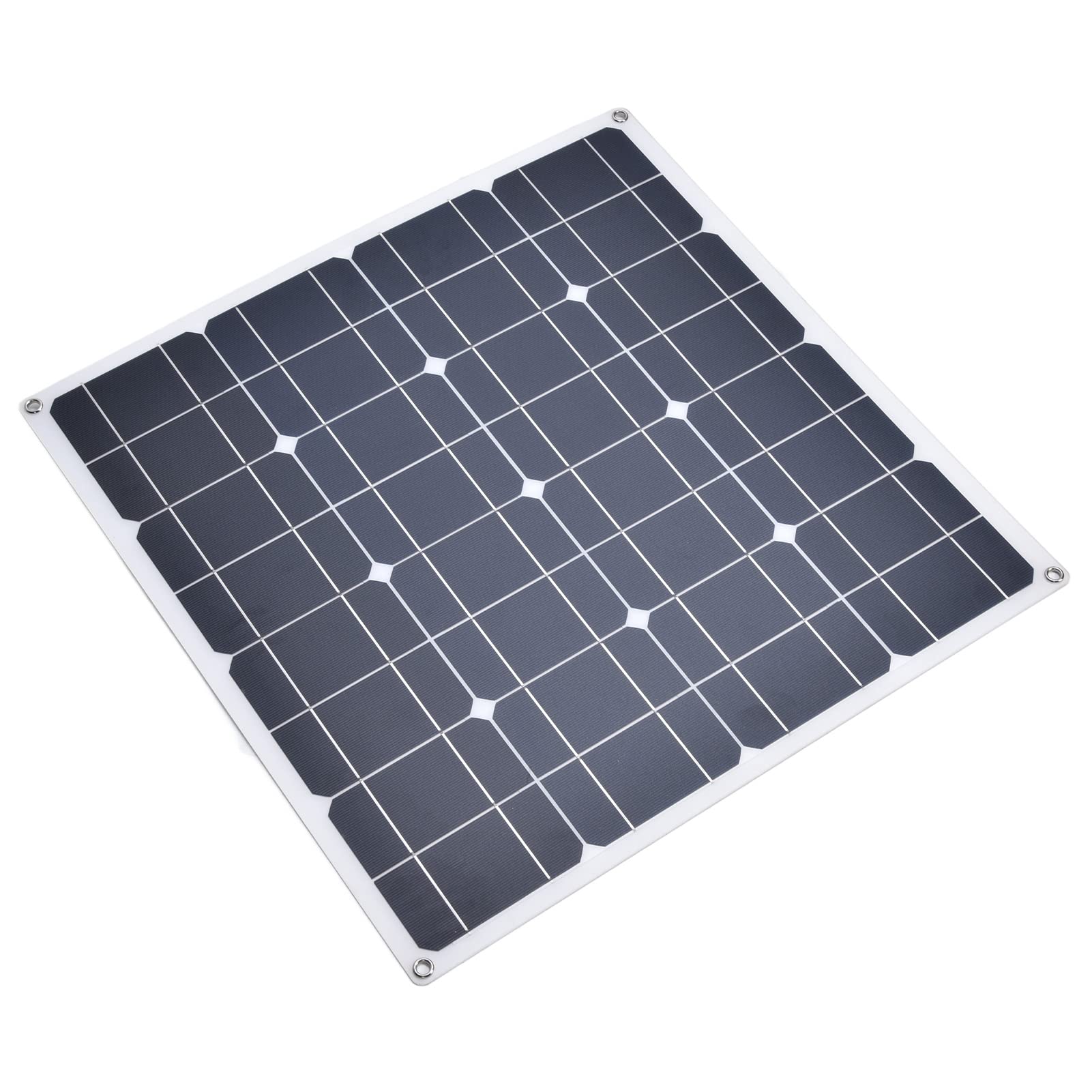 Ładowarka Baterii Słonecznej, Elastyczny Monokrystaliczny Panel Słoneczny, Moc Wyjściowa 60 W DC 12 V, Przenośna do Użytku Samochodowego i Zewnętrznego