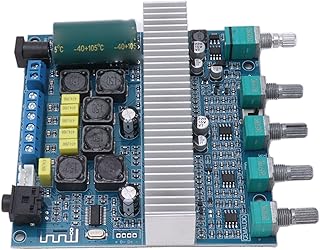Amplifier Board, Front Stage Amplifier High Power Subwoofer Amplifier Board 50W+50W+100W 2.1 Channel TPA3116 for DIY Speakers