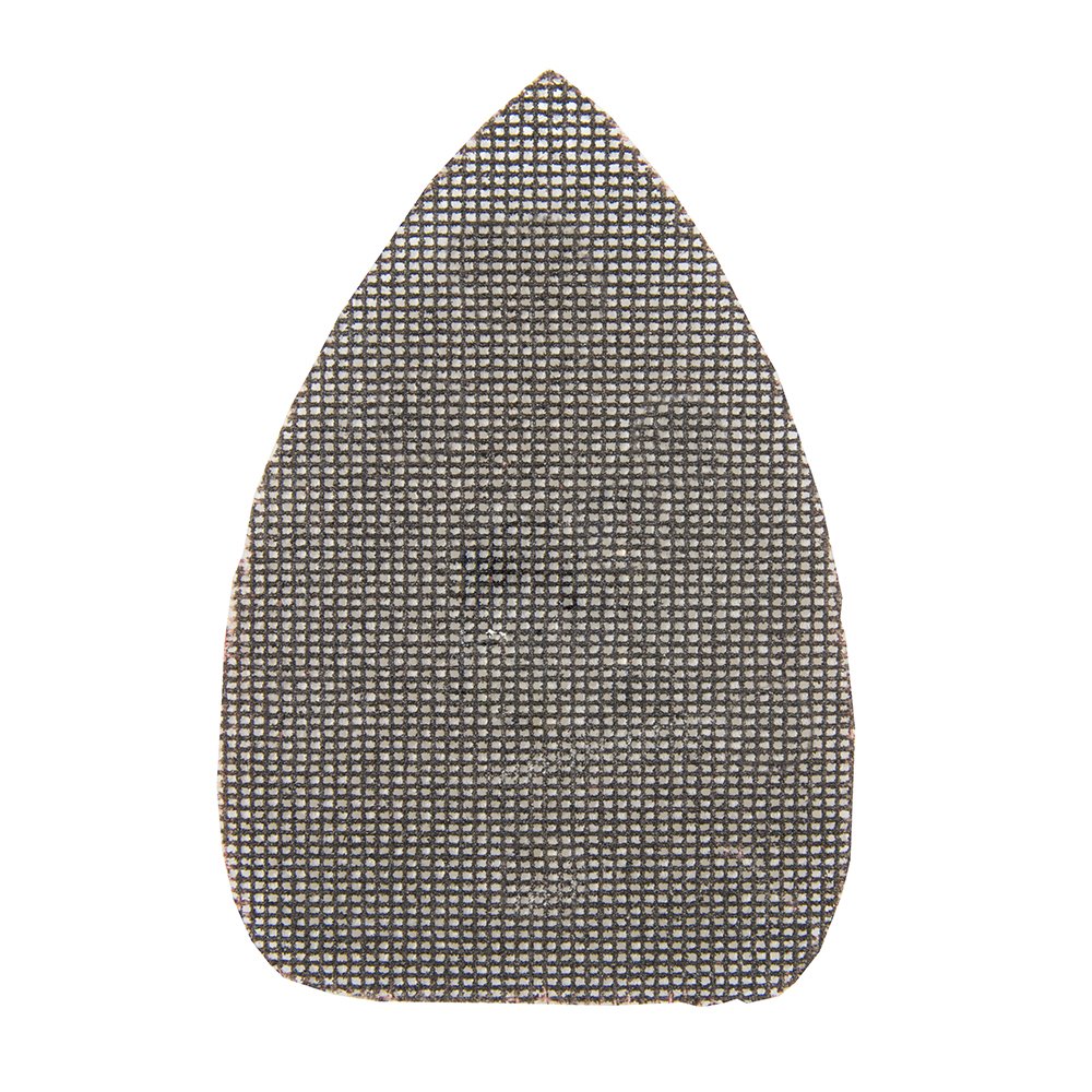 Silverline Blue 577276 Hook And Loop Mesh Triangle Sheets 150 X 100 Mm 10Pk 180 Grit