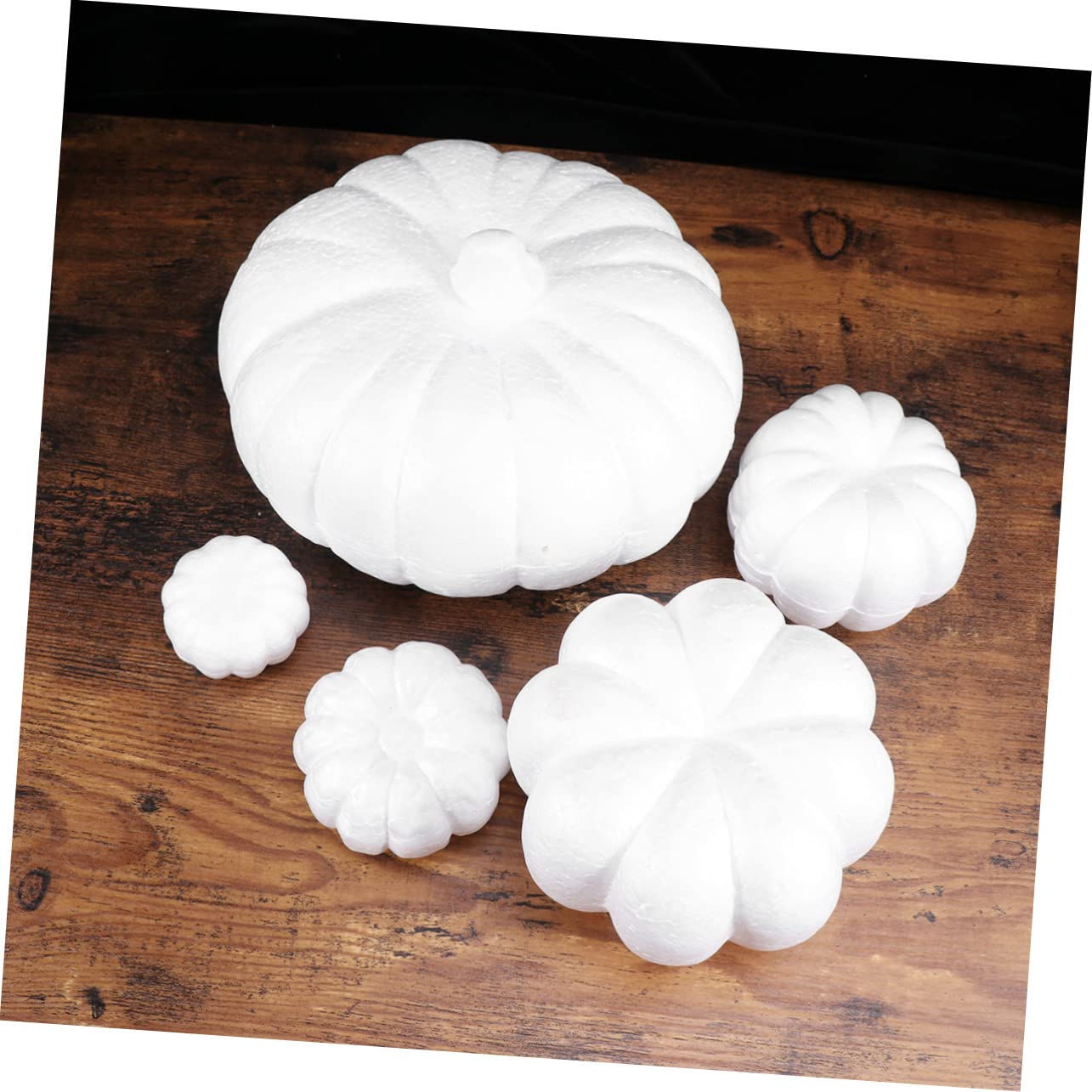 Alipis 3 Set Di Finte Zucche Artigianato Di Zucca Per Halloween Ringraziamento E Decorazioni Autunnali 5 Pezzi * 3
