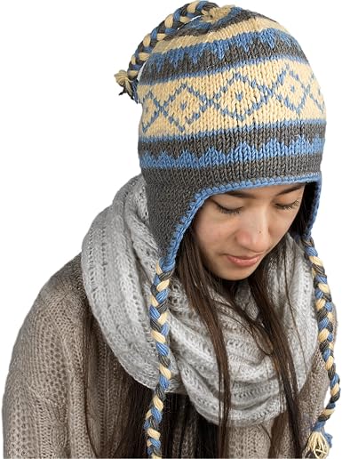 Tribe Azure Fair Trade Womens Beanie 