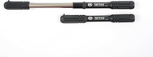 Miniatura 3 de SILCA Tattico - Mini bomba de bicicleta  Bomba de bicicleta de montaje en marco con manguera expandible y bloqueo de palanca  Ligero y montable en