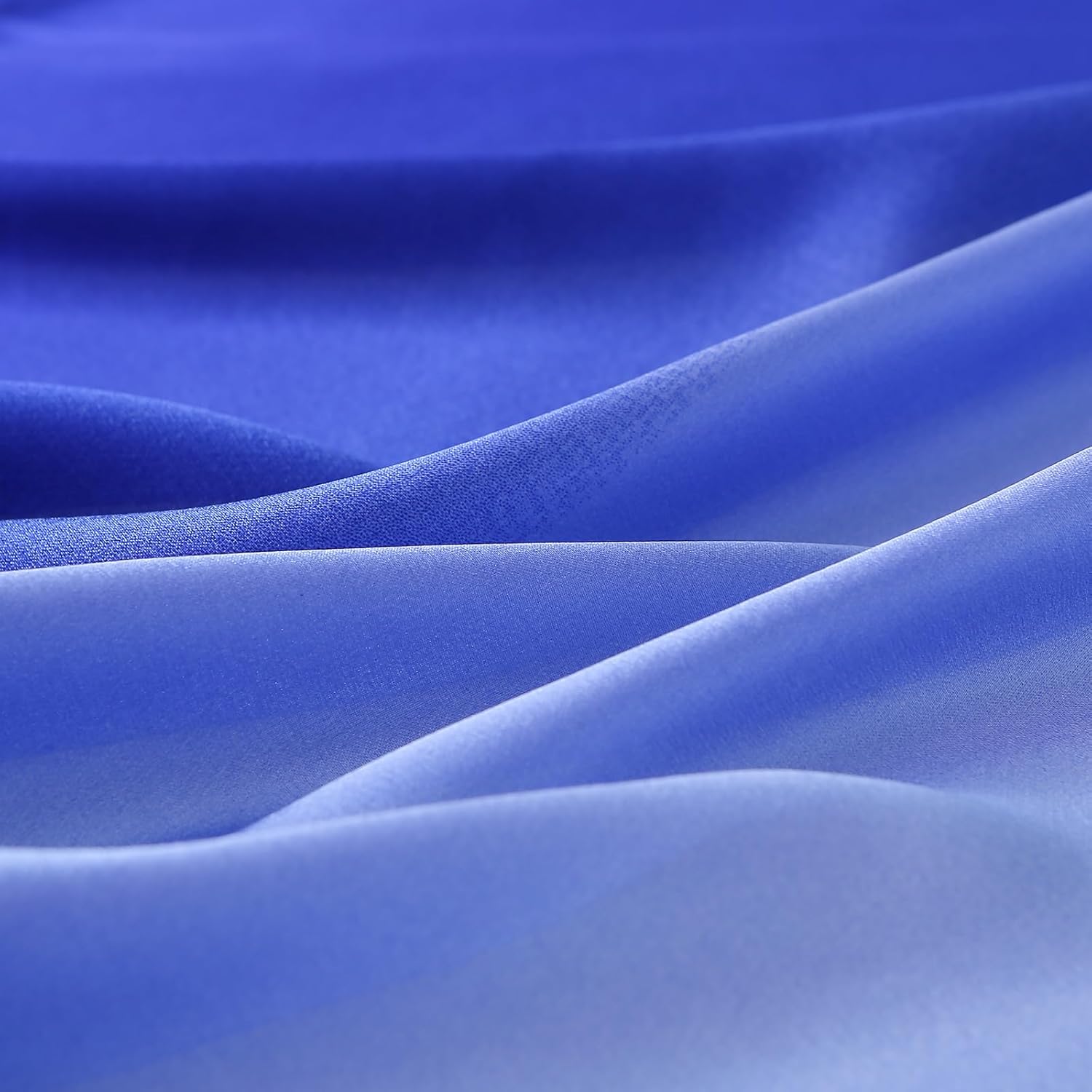 ZMC Long Silk Feeling Scarf,Smooth Gradient Scarf Stripe Lightweight Sun-proof Shawl Wrap Headscarf for Women Spring Summer - Image 4