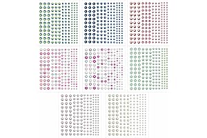 Self Adhesive Pearl Sticker Embellishments for DIY Crafts