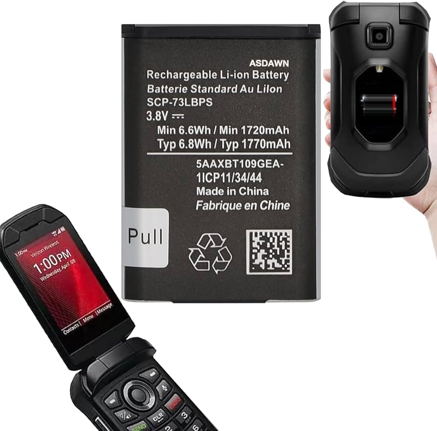 スマートフォン本体 バッテリー77% Amazon.com: ASDAWN 1770mAh SCP-73LBPS Battery Replacement for