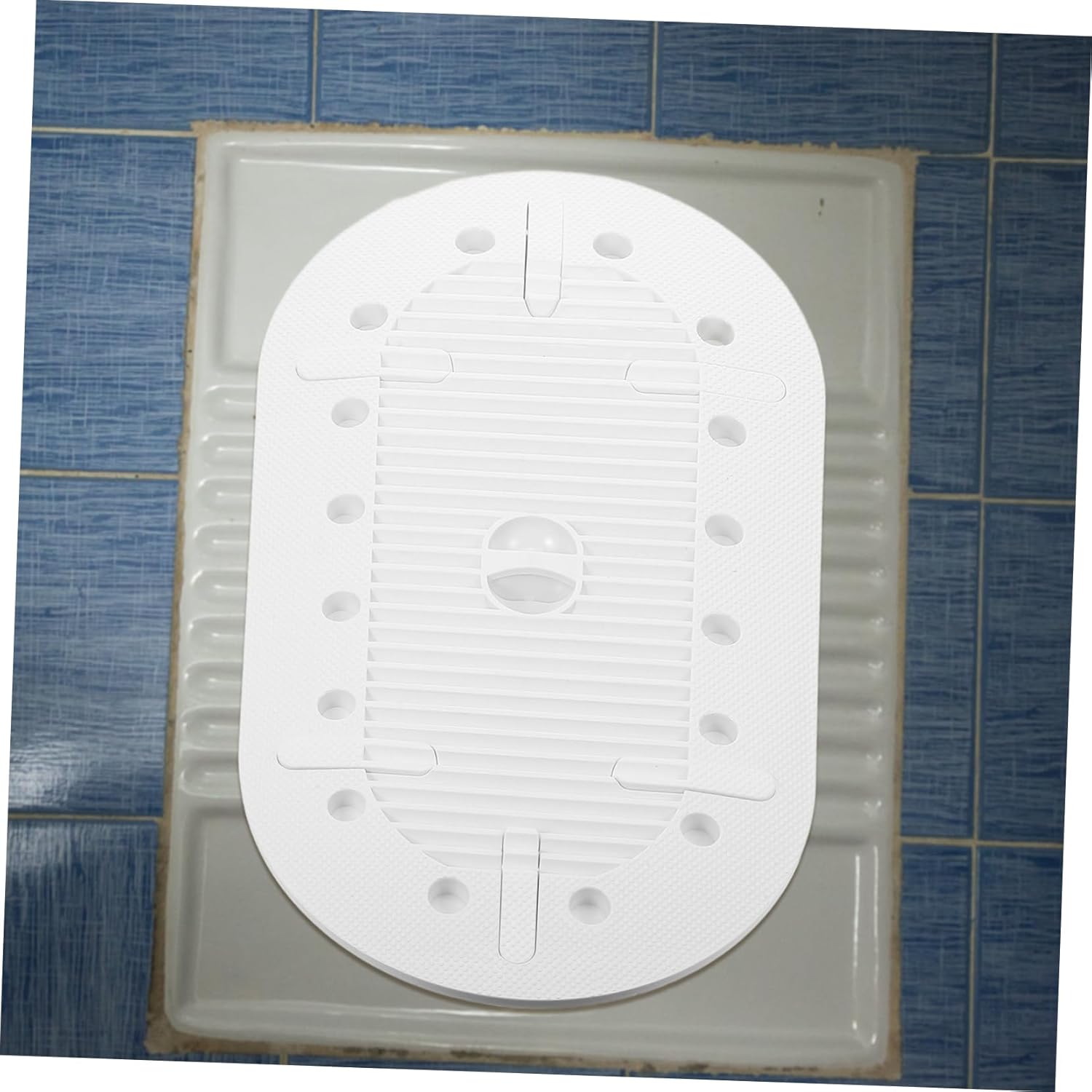 Squatting Toilet Cover Toilet Lid Squatting Pan Sealing Odor Blocking Easy Install