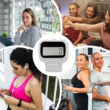 Clicker Counter Multifunctional Portable | Digital Finger Counter for Outdoors Fitness School Workplace Home Office Classroom Gym Hiking Running Walking Exercise Daily