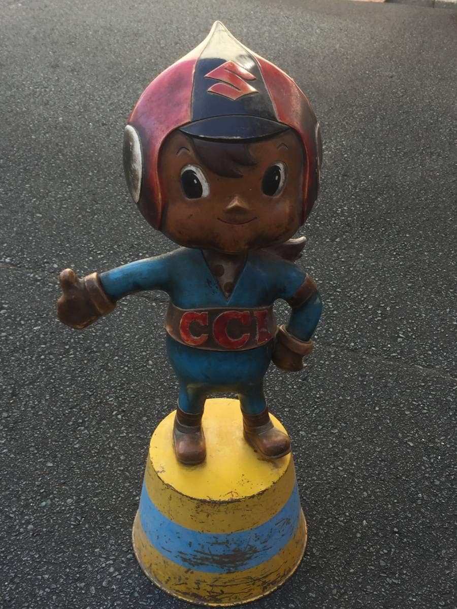 CCI坊や ソフビ 貯金箱 鈴木自動車工業 スズキ 企業物 アンティーク 百