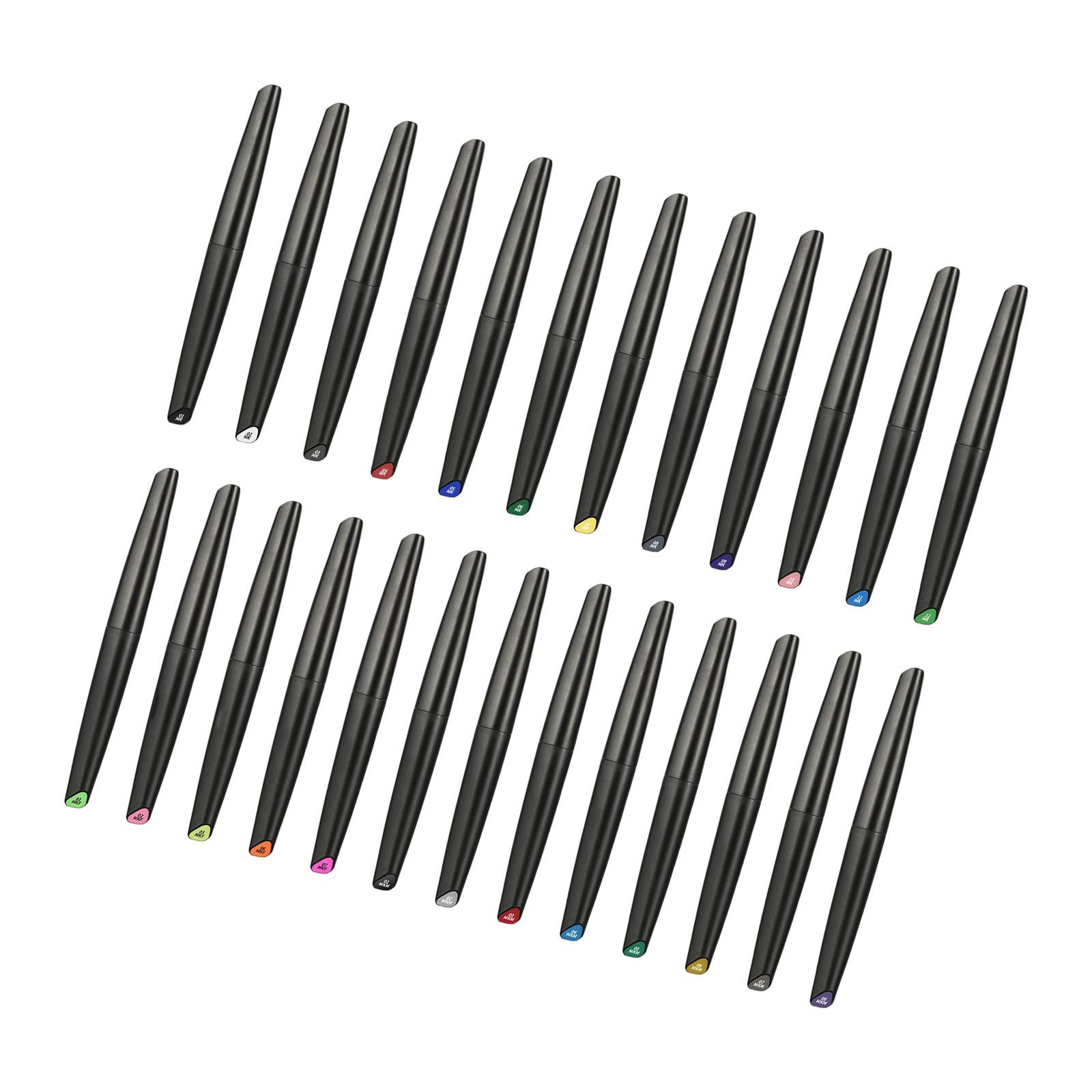 Set di 26 pennarelli per modellismo, inclusi gomme da cancellare, penne, matite per pittura in miniatura, artigianato e costruzione di pennarelli ABS