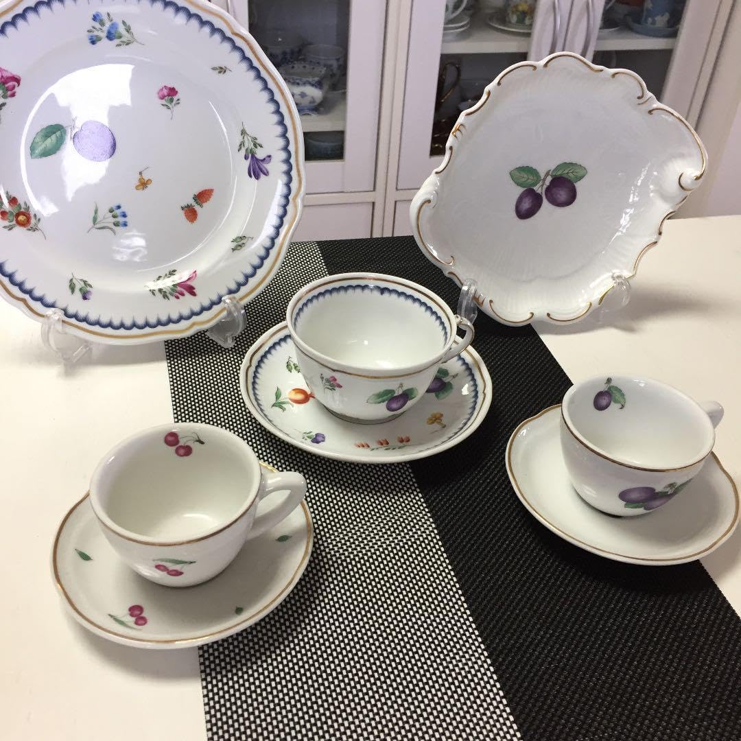 明治～大正期 輸出向 有田焼 色絵人物図 窓絵 アンティーク 植木鉢