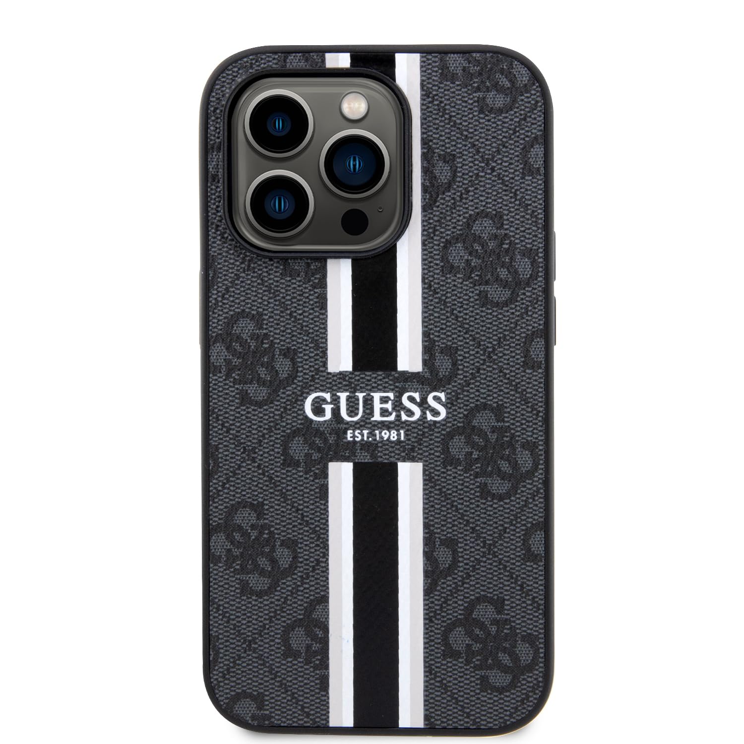 Custodia Guess Grip Stand Per IPhone 15 Pro Max – Strass, Cinturino E Pelle Ecologica!