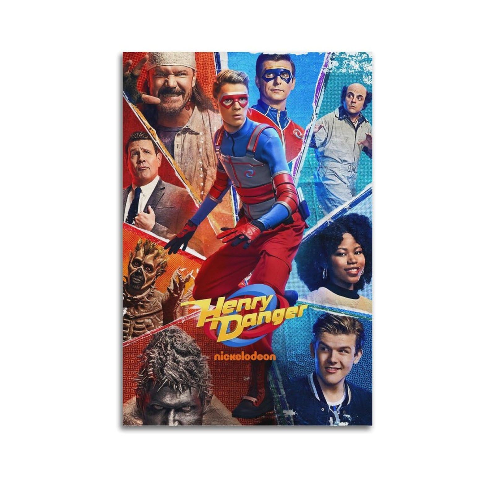 CGHSDJ Henry Danger Waterdichte canvasposter, muurkunst HD UV