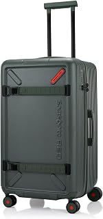 Samsonite Red TOIIS XP Expandable 43.5 Cms Polycarbonate Hard Sided 8 Wheel Spinner Trunk Luggage/Suitcase/Trolley Bag (Ol... Price In India