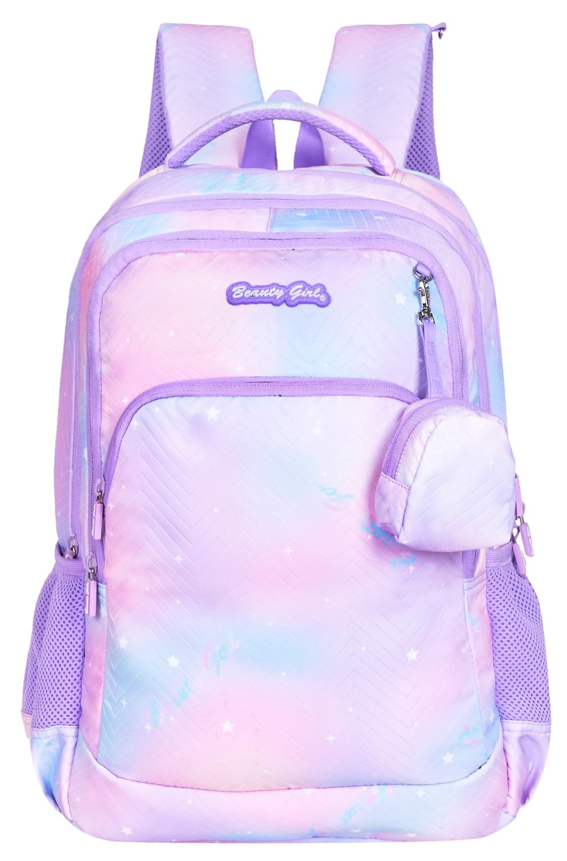 BEAUTY GIRLS BY HOTSHOT|MAGICPACK_1616|SCHOOL BAG WITH JOYPOUCH|LARGE SIZE|TUTION BAG|COLLEGE BACKPACK|WATER RESISTANT BAG|40 LITERS SCHOOL BAG |FOR GIRLS & WOMEN