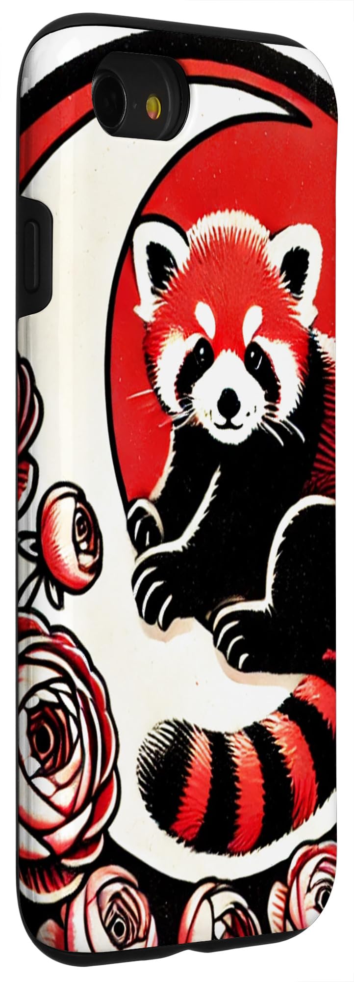 iPhone SE (2020) / 7 / 8 Red Panda Illustration Red Pandas design Case - Image 3