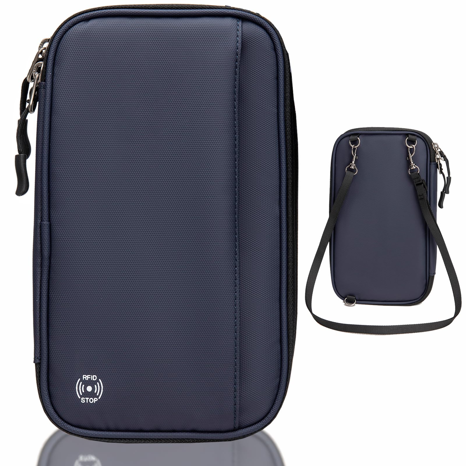 Collier Porte-monnaie De Voyage Uxcell - Anti RFID - Pour Passeport Et Argent