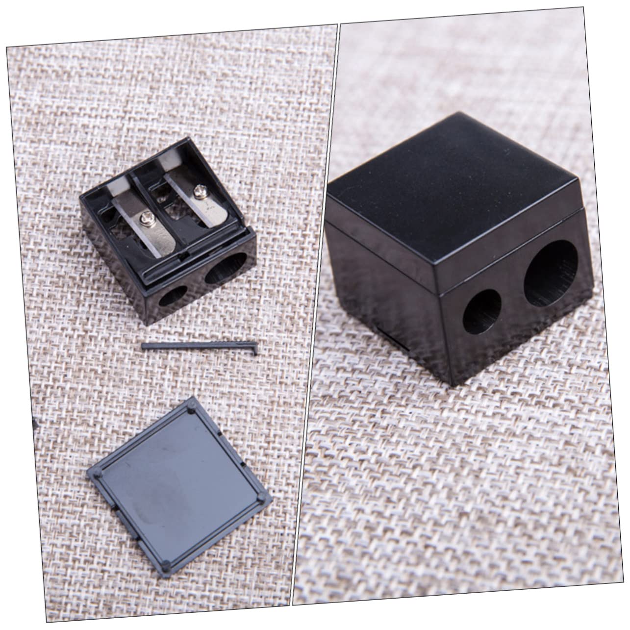 OHPHCALL 6pcs Makeup Pencil Sharpener for Eyebrows Brow Pencil Sharpener Makeup Tools Set for Beauty