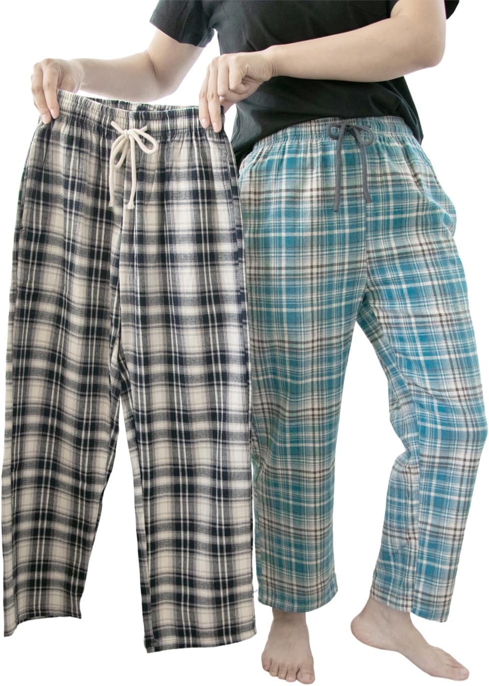 BYX SweetLeisure Big Boys Young Cotton Plaid Lounge Pants Sleepwear Bottoms 8 10 12 14 16