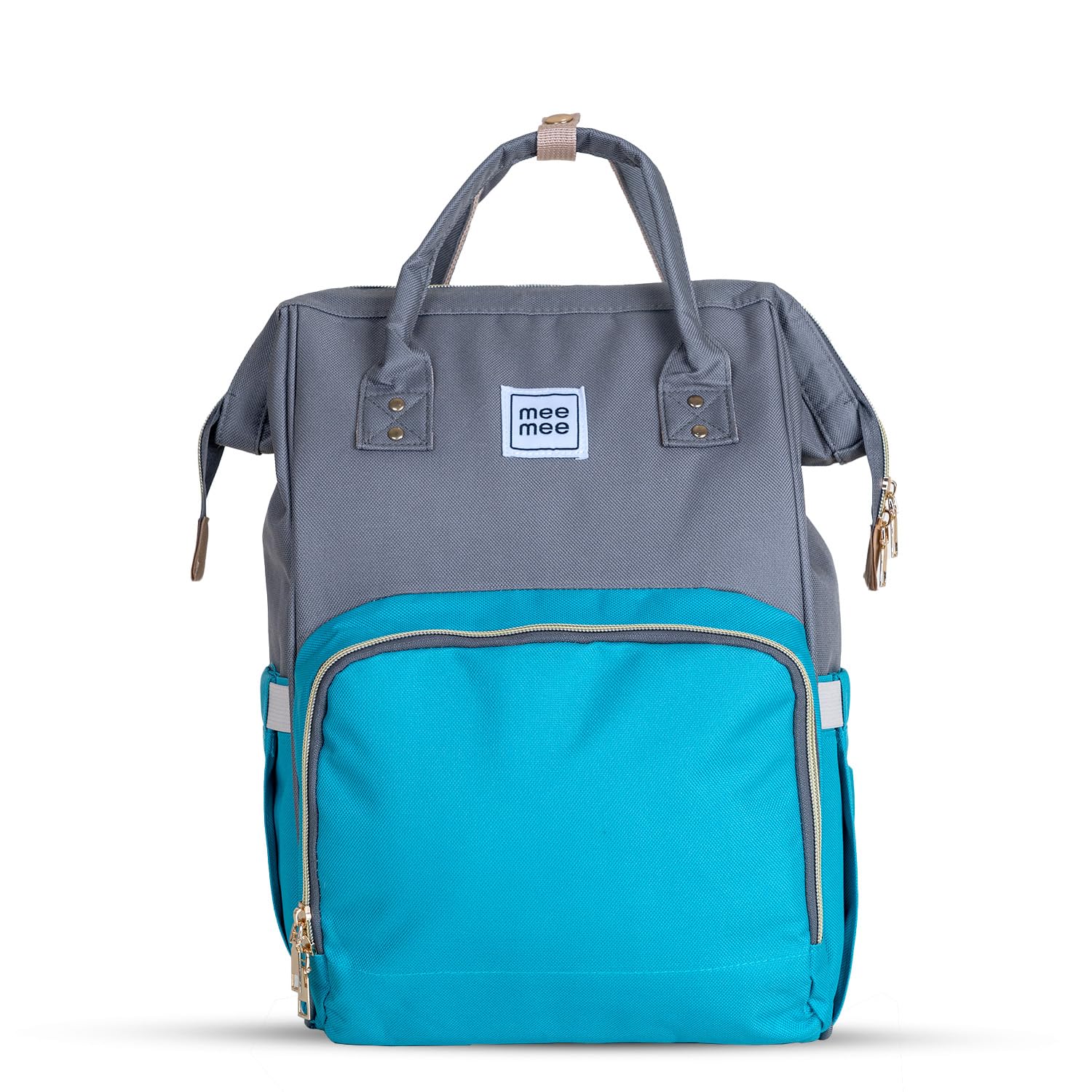 Mee Mee Tiny Treks Baby Diaper Bag Backpack with Foldable Bassinet & Changing Station | Waterproof Maternity Travel Bag for Moms | USB Port, Insulated Bottle Holder & Pacifier Holder-image-32