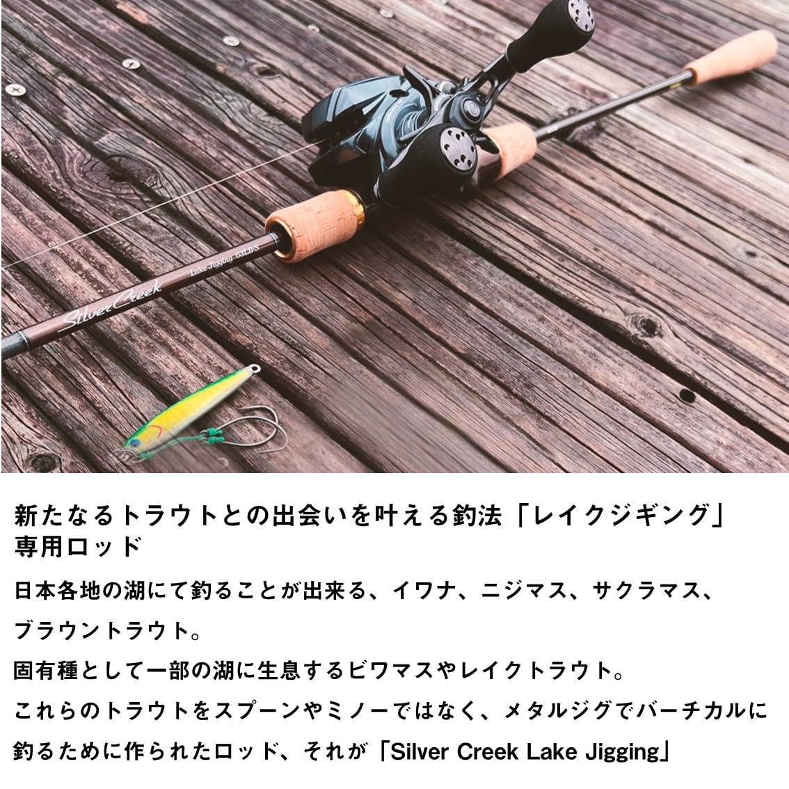ダイワ　シルバークリーク　レイクジギング　63LB-S ベイトモデル Amazon | ダイワ(DAIWA) レイクジギングシルバークリーク レイク