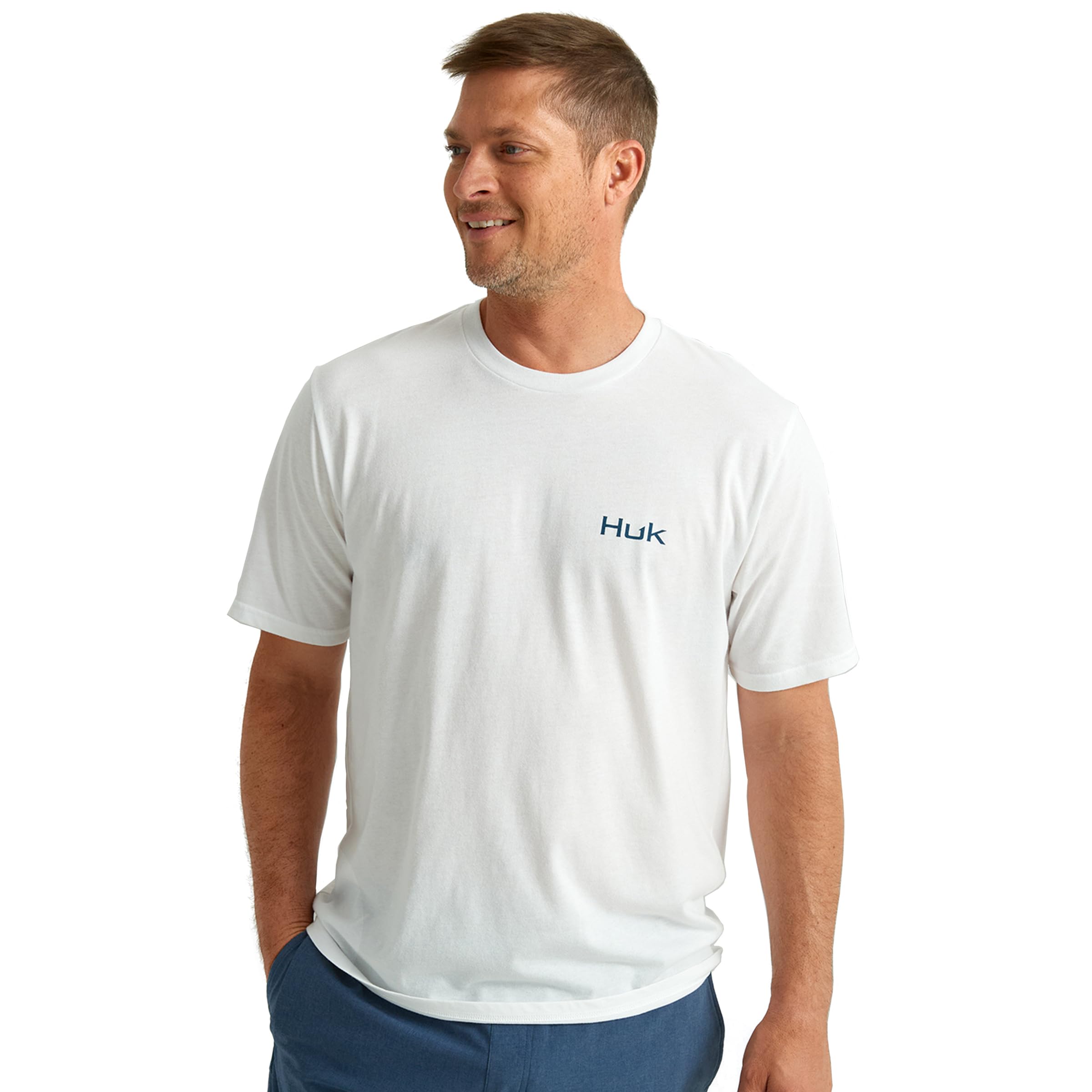 HUK Mens Performance Fishing Logo Tee, Short Sleeve T-Shirt for Men — view 68