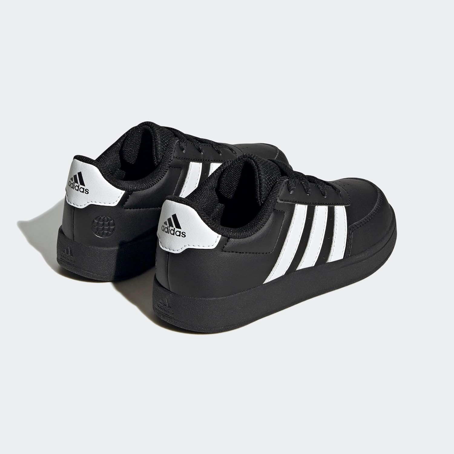Adidas (Адидас) Кроссовки Break Net Lifestyle с кружевом для мальчиков и девочек 17 ~ 25,5 см LSJ07 Унисекс для детей, фото 6