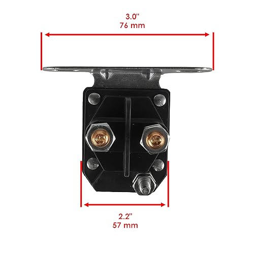 Miniatura 3 de Caltric Relé solenoide de arranque compatible con Polaris Snowmobile 500 Classic Touring 2001-2003