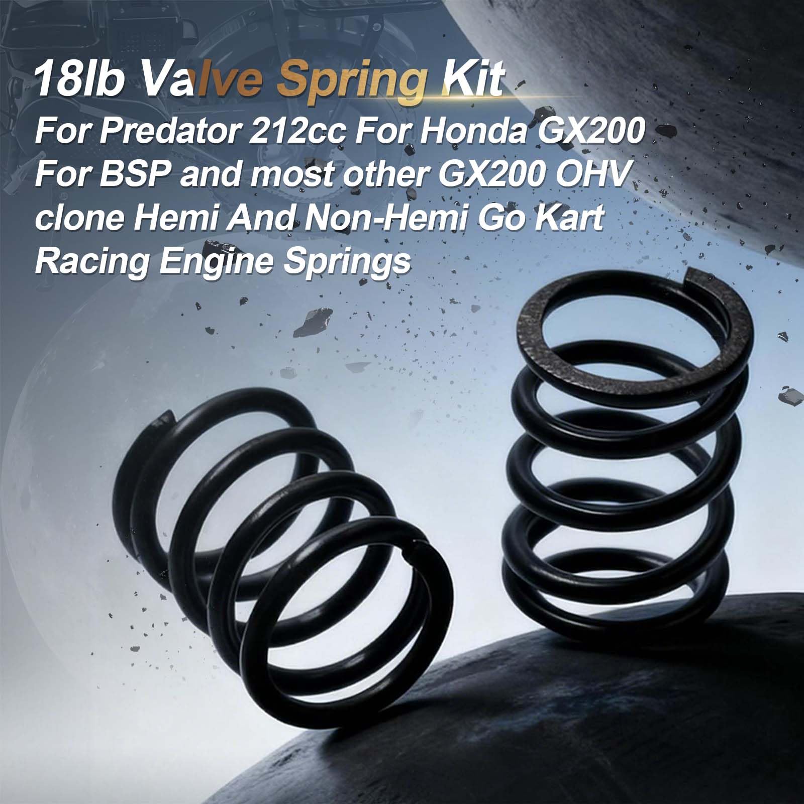 Amazon.com: 18lb Valve Spring Kit For Predator 212cc For Honda
