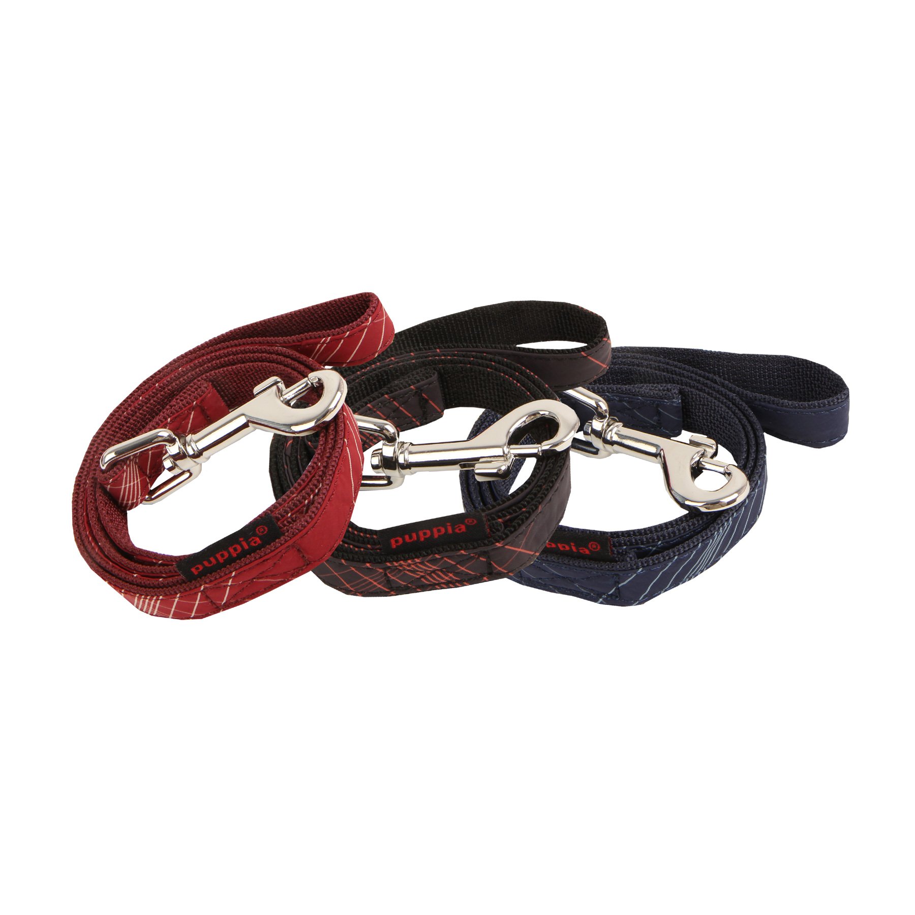 Puppia Authentic Cyberspace Matching Lead Pet Leash, Large, Wine - Image 2