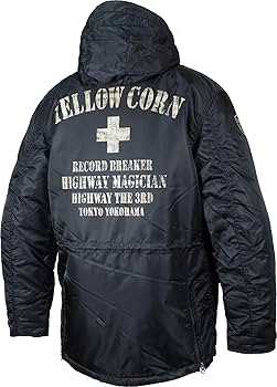 Amazon | イエローコーンウィンタージャケットYB-3322-BK-3L