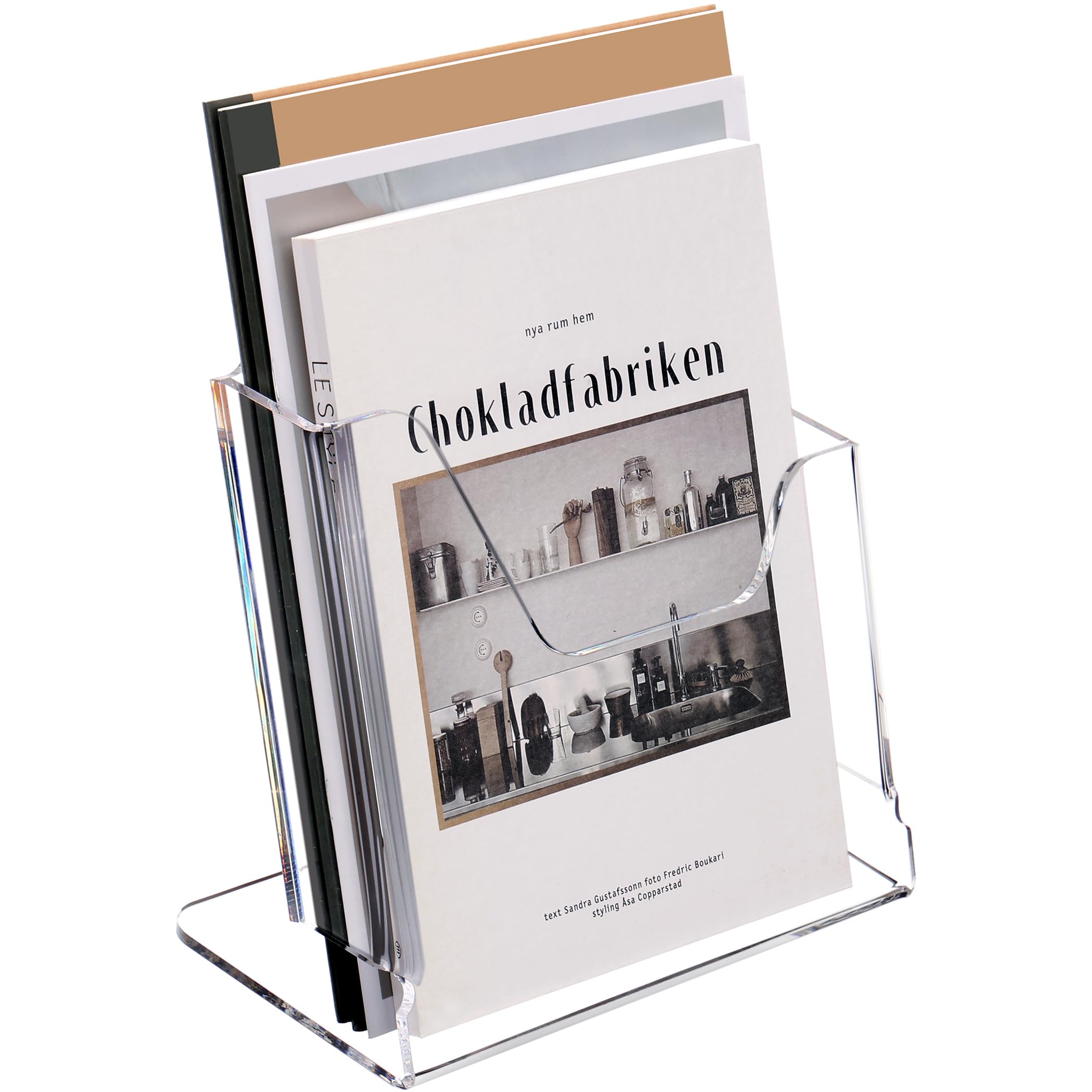 Amazon.com : HeZone Acrylic Brochure Holder 8.5X11Inch , Clear