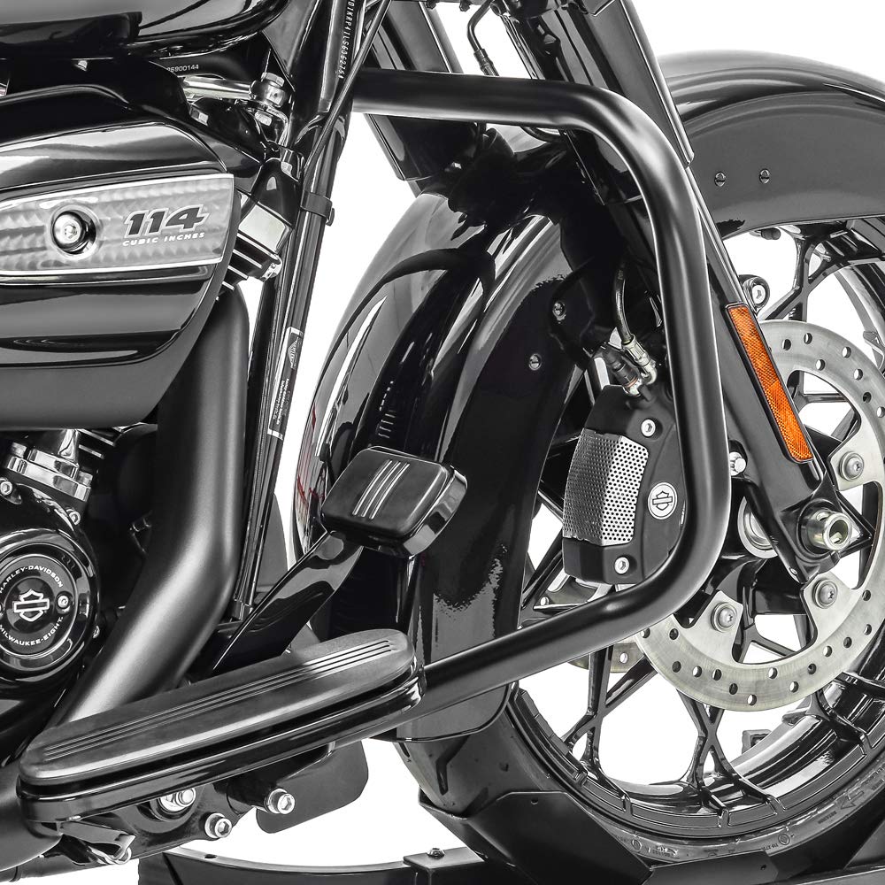 Sturzbügel kompatibel mit Harley Davidson Street Glide 09-22 Craftride TR2 schwarz