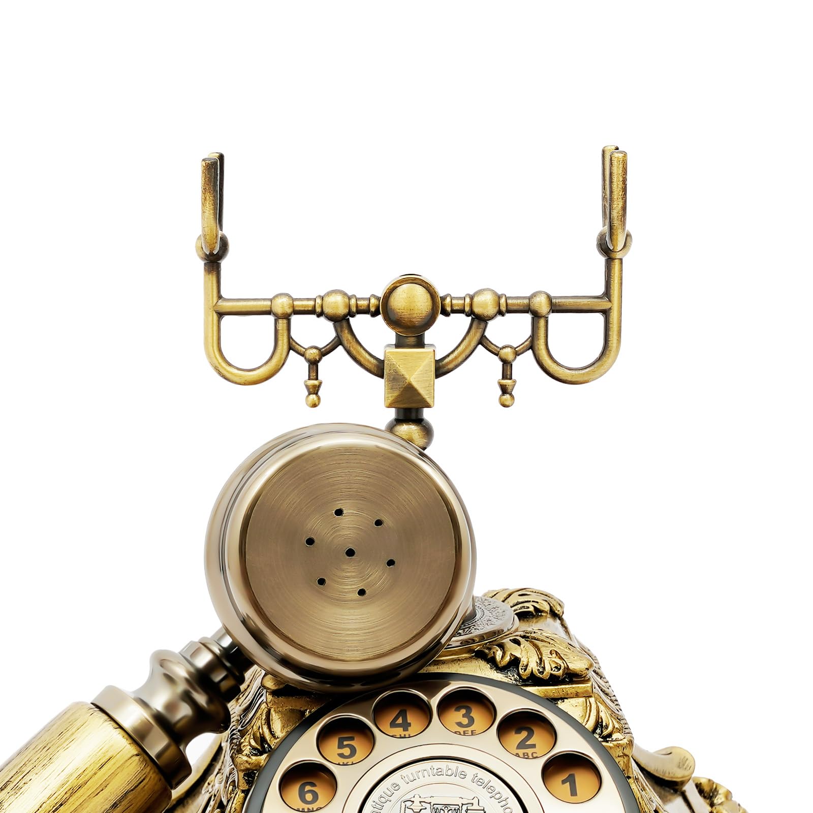 Telefono – telefono antico con funzione di ripetizione di scelta Telefono retrò, chiamata HD, cancellazione del rumore, telefono antico, telefono fisso per casa, ufficio, caffetteria, hotel, galleria